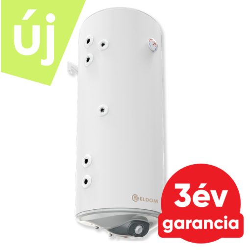 ELDOM Green Line S21 L 120 fali álló indirekt használati meleg víz tartály 2 párhuzamos hőcserélővel - (3 kW / balos)