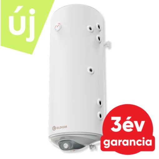 ELDOM Green Line S21 R 120 fali álló indirekt használati meleg víz tartály 2 párhuzamos hőcserélővel - (3 kW / jobbos)