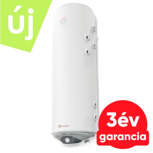 ELDOM Green Line S21 R 150 fali álló indirekt használati meleg víz tartály 2 párhuzamos hőcserélővel - (3 kW / jobbos)