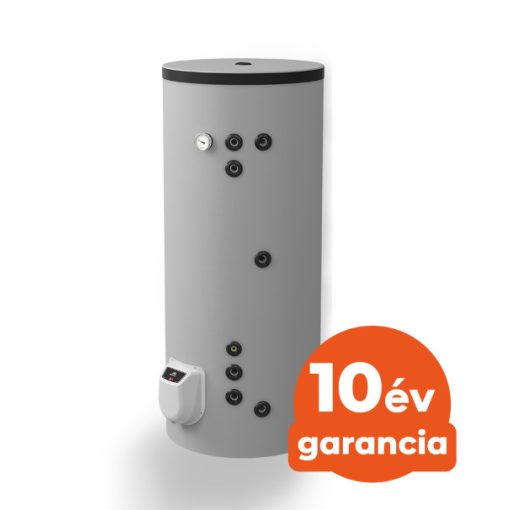 ELDOM Green Line S21 300 álló indirekt HMV tartály (300 liter / 2 párhuzamos hőcserélő / 9 kW elektromos fűtőbetét)