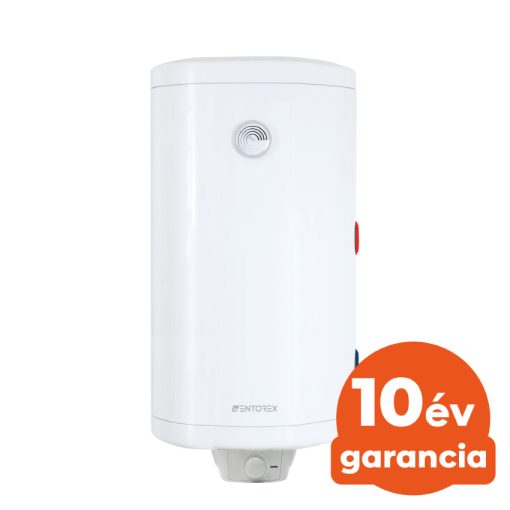 WENTOREX WHITE IHWde 100 S1 (WHR) INOX függőleges fali indirekt HMV tartály INOX hőcserélővel száraz fűtőbetéttel (2 kw - jobbos)