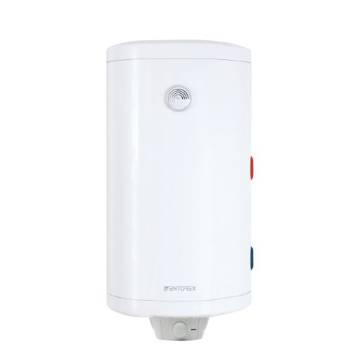 WENTOREX WHITE IHWde 100 S1 (WHR) INOX függőleges fali indirekt HMV tartály INOX hőcserélővel száraz fűtőbetéttel (2 kw - jobbos)