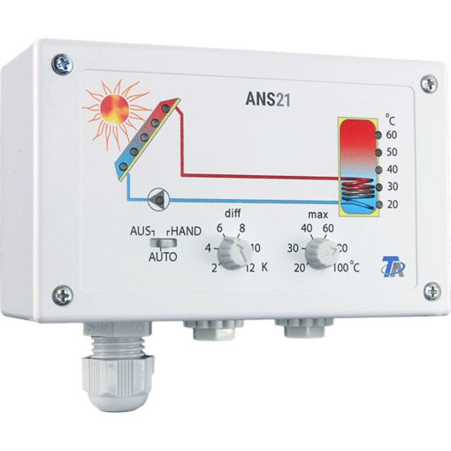  ANS21 egykörös szolárvezérlő