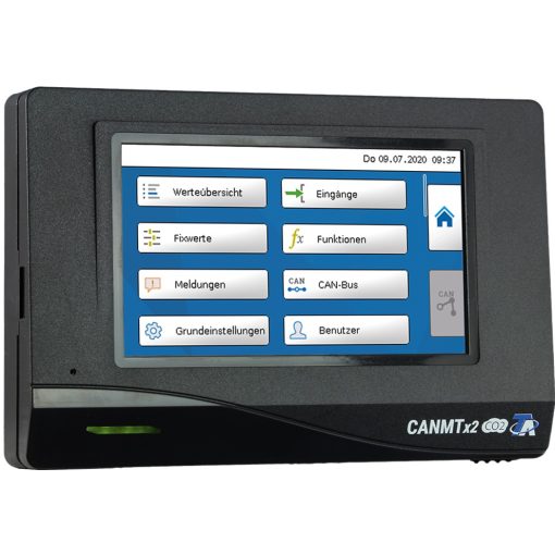 CAN-MTx2-CO2-BK - 4.3"  érintőkijelző monitor FEKETE