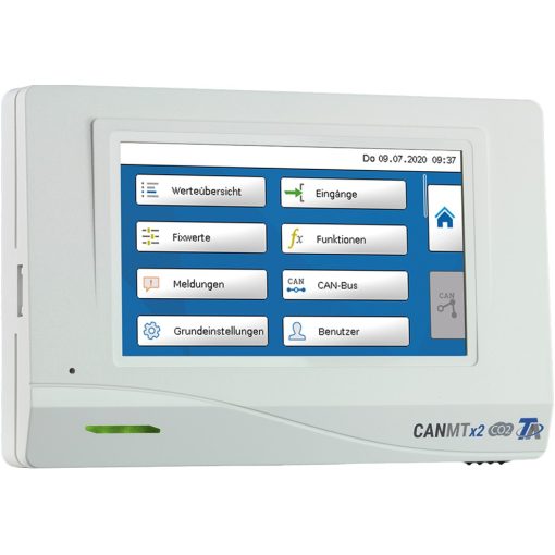 CAN-MTx2-CO2-WT - 4.3" érintőkijelző monitor FEHÉR