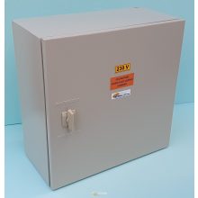 Elektromos fémszekrény 400x400 + ELŐSZERELÉS