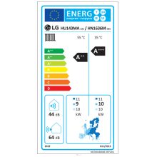 LG 14kW - HUN1436MA Therma V Split hőszivattyú (14 kW; 3 fázis)
