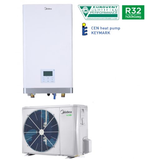 MIDEA 10kW - MHA-V10W/D2N8-B  M-Thermal split hőszivattyú (10 kW; 1 fázis, R32)