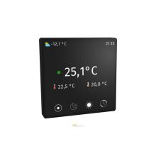 RAS-CT4-NT-CO2 - 230V Wireless szobatermosztát és CO2 szenzor 4" érintő kijelzővel