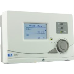   UVR67-HU - fűtési kör  szabályozó és vezérlő (4db PT1000 érzékelővel + 1db RAS+DL termosztáttal + 1db AUSPT)